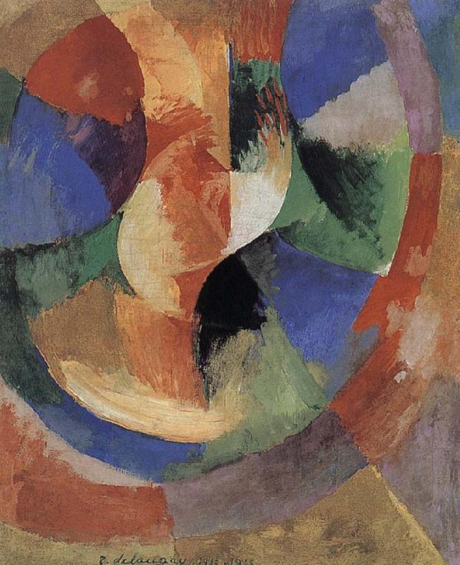 Delaunay, Robert Cyclotron-s shape oil painting image